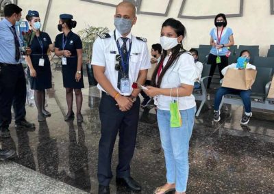 Visit to Airport